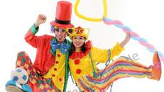 Clown buchen, Clown mieten, Kinderparty, Kinderanimation