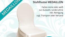 Stuhlhusse creme / champagner für Bankettstühle mit runder Lehne, inkl. Reinigung, Stuhlhussen, Stuhlüberzug, Bankettstuhl