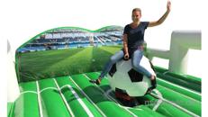 Fußball Rodeo mieten / Rodeofußball Verleih / Simulator Fußball Riding
