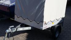 350 kg Anhänger 151x101x85 Planenanhänger günstig mieten