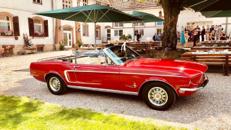 Mustang Cabrio Bj. 68, Hochzeitsauto, Chauffeur/-in