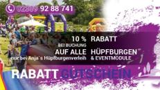 Hüpfburgen / Eventmodule Mieten - Mega Herbst Aktion
