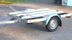 Motorradtransportanhänger für bis zu 2 Motorrädern