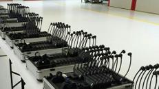Personenführungsanlage Flüster-Dolmetscheranlage mit 20 Kopfhörern, Simultan Dolmetschertechnik, PFA, Sennheiser Tourguide, Konferenzanlage, Konferenztechnik, Tagungstechnik
