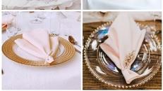 Platzteller Gold, Kupfer, Rose-Gold, Silber