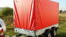 Tieflader 2000 kg gebremst doppelachser / 100 km/h - 3010 x 1530 x 1800