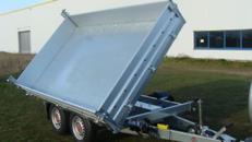 Dreiseitenkipper – Hochlader 2.700 kg gebremst 100 km/h