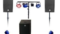 Party-Anlage, Ton und Licht, HK Audio, 150 Personen