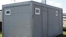 Toilettenwagen / Container WC Wagen / Container