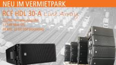 RCF HDL30-A Line Array mieten