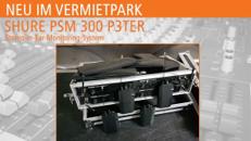 In Ear - SHURE PSM 300 P3TER mieten