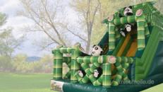 XXL Panda-Rutsche Hüpfburg Geburtstag Verleih Neumünster