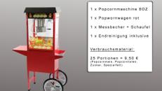Popcornmaschine mieten - Popcornwagen mieten
