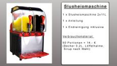Slusheismaschine mieten - Slushmaschine mieten - Slusher mieten