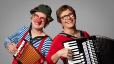 Musikcomedy: Clownerie und Akkordeon