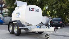 Dieseltankanhänger 950l Mobile Tankanlage IBC