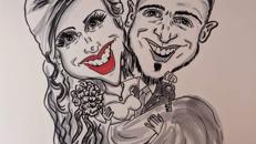live Karikaturen /Schnellzeichnungen von der Cartoonlady