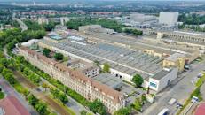 Große Hallenfläche mit hoher Decke im Sirius Business Park Nürnberg