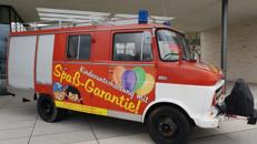 Feuerwehr Oldtimer "Blitzi", dass Bastelmobil der besonderen Art