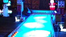 Eisstockschießen  -  XXL-Fun-Curling 8x2m  -  Eistockbahn 12x2m ***Teambuilding – Wettbewerb – Teamevent***