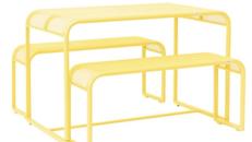 Elli Lounge Set, Sitzgruppe, Tisch, Bank