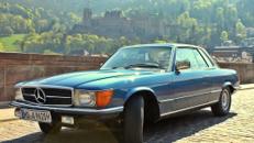 Mercedes 280 SLC Sportcoupé fahren