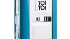 Baustellen-Toilettenkabine mit Handwaschbecken/Miettoilette/Mobile Toilette/ Toilette/ DIXI-Klo/Zertifizierte Entsorgung/Hygiene/Handdesinfektionsspender/Toilettenwagen
