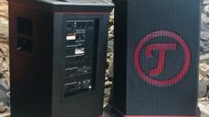 Teufel Rockster XL 900 Watt Bluetooth Party Lautsprecher Boxen Stereo Set 2x Musik Box mit Mixer