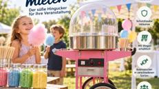 Zuckerwattemaschine mieten – Vermietung Verleih Dresden