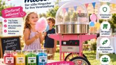 Zuckerwattemaschine mieten – Vermietung Verleih Dresden