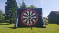 Fußball Darts 5 Meter hoch ( Menschenkicker Hüpfburg und vieles mehr )
