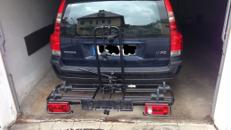 Vermiete tageweise Fahrradträger Thule Anhängerkupplung für 2 Fahrräder