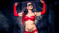 SEXY DOMINA Stripperin nimmt den Junggesellen / Geburtstagskind richtig ran