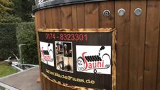 mobile Sauna Mietsauna in OHV Badefass HotTub Kautionsfrei mieten