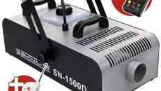 Nebelmaschine (inkl. 2L Fluid) 1500W DMX Funkfernbedienung Timer