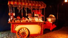 Hochzeit Party Zelt Feier Zirkus Nostalgie Theater Event Vintage Zuckerwatte Popcorn