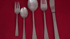Messer, Gabel, Eßlöffel, Kaffeelöffel, Kuchengabeln basic