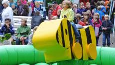 TIGERENTENRODEO | BULLRIDING für Kinder | **mit Personal**