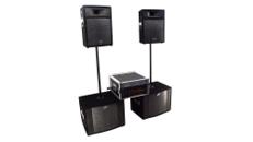PA Musik-Anlage 4KW Boxen