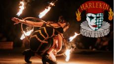 **Harlekin on Fire** - Feuershows - Lichtshows - Seifenblasen - Stelzenlauf