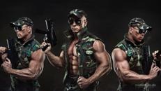 The ROCK ★ Muskelmann - sexy Stripper