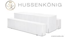Hussen für Bierzeltgarnitur / Bierbankhussen / Biertischhussen / Hussen von Hussenkönig / Tischdecke