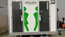 Toilettenwagen mieten / Mobile Toilette / WC-Wagen Typ: 1&1
