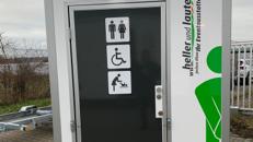 Toilettenwagen mieten / Mobile Toilette / WC-Wagen Typ: Personal / Behinderten barrierefrei