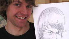 Comedy-Karikaturist & Portrait-Schnellzeichner zeichnet und unterhält auf Ihrer Feier!