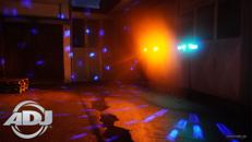 Großes Lichttechnik Set / Lichtanlage für Gartenpartys & Co.