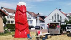 Kletterfelsen RedRock mit 4 Kletterseiten