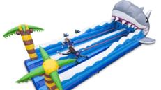 Hüpfburg Bungee-Run, 2 Bahnen ! Wir liefern NRW weit !!!