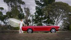 Oldtimer | Ford Mustang V8 Cabrio | Hochzeitsauto