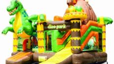 Hüpfburg "Dino Park" mieten ! Wir liefern NRW weit !